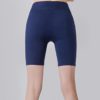 High Waist Yoga Slim Shorts With Pocket - Image 2