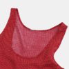 Lace Patchwork O-neck Polka Dot Hollow Sleeveless Mini Dress - Image 5
