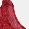 Lace Patchwork O-neck Polka Dot Hollow Sleeveless Mini Dress - Image 6