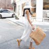 Large Capacity Ladies Hot Straw Beach Handbags - Image 3