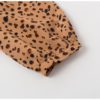 Leopard Print Ruffles Vintage Puff Sleeve Casual Shirt - Image 8