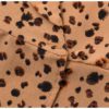 Leopard Print Ruffles Vintage Puff Sleeve Casual Shirt - Image 9