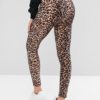 Leopard Print Skinny Streetwear Pants Trouses - Image 3