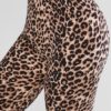 Leopard Print Skinny Streetwear Pants Trouses - Image 4