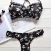 Printed Polyester Cut Out 2 Piece Swimsuits - Image 5