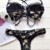 Printed Polyester Cut Out 2 Piece Swimsuits - Image 6