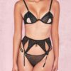Polyester 3 Piece Lingerie Bras