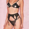 Polyester 3 Piece Lingerie Bras - Image 2