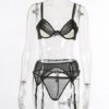 Polyester 3 Piece Lingerie Bras - Image 5