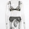 Polyester 3 Piece Lingerie Bras - Image 6