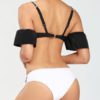 Printed Polyester Ruffles 2-Piece Swimsuits - Image 6