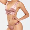 Lingerie Bras Polyester Lace Up 2-Piece Swimsuit - Image 3
