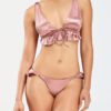 Lingerie Bras Polyester Lace Up 2-Piece Swimsuit - Image 4