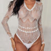 Lingerie Polyester Sexy Teddies - Image 4