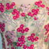 Long Sleeve Homecoming Flowers Embroidered Rhinestones Beaded Floor Length Dress - Image 8