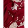 Women Long Sleeve V-neck Floral Print Mini Dress - Image 6