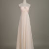 Long Strapless Sweetheart Cut Out Chiffon A Line Wedding Party Bridesmaid Dress