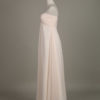 Long Strapless Sweetheart Cut Out Chiffon A Line Wedding Party Bridesmaid Dress - Image 2