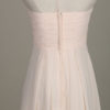 Long Strapless Sweetheart Cut Out Chiffon A Line Wedding Party Bridesmaid Dress - Image 5