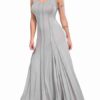 Maxi Dresses Sleeveless Cotton Blend Floor Length Dress - Image 2