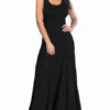 Maxi Dresses Sleeveless Cotton Blend Floor Length Dress - Image 6