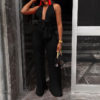 Multi-way Sexy Halter Deep V Neck Jumpsuits - Image 2