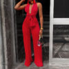 Multi-way Sexy Halter Deep V Neck Jumpsuits - Image 3