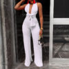 Multi-way Sexy Halter Deep V Neck Jumpsuits - Image 5