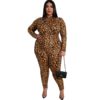 O-neck Long Sleeve Nightclub Wear Rompers - Image 2