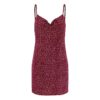 Polka Dot Print Casual Beach Strap Mini Dress - Image 6