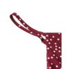 Polka Dot Print Casual Beach Strap Mini Dress - Image 8
