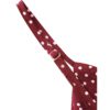 Polka Dot Print Casual Beach Strap Mini Dress - Image 9