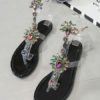 Sandals Transparente Beach Sandals Flat Women's Shoes - Image 3