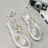 Sandals Transparente Beach Sandals Flat Women's Shoes - Image 5
