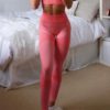 Seamless High Waist Yoga Fitness Leggings - Image 6