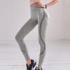Sexy Cut Out High Waist Slim Exercise Sportswear Leggings - Image 3