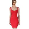 Sexy Rayon HL Elastic Bandage Bodycon Mini Dresses - Image 7
