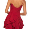 Sexy Skater Cotton Blend Straps Neck Sexy Sleeveless Flared Dresses - Image 2