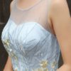 Sweetheart Neckline Illusion Keyhole Embroidered Cocktail Dress - Image 6