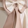 Short One-Shoulder Satin Bridesmaid Dress - Image 10