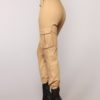 Solid Color High Elastic Waist Casual Harem Pants - Image 3