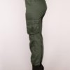 Solid Color High Elastic Waist Casual Harem Pants - Image 6
