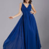 Straps Ruched Chiffon Bridesmaid Dress