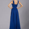 Straps Ruched Chiffon Bridesmaid Dress - Image 3