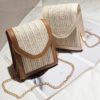 Straw Rattan Beach Cross Body Handmade Bag