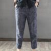 Striped High Waist Long Harem Pants Loose Trousers