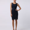 Sweetheart Knee-Length Lace Wedding Guest Bridesmaid Dress