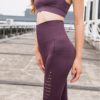 Tummy Scrunch Seamless Sport Leggings - Image 3
