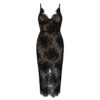 Vintage Mid Bodycon Bandage Long Lace Party Vestido - Image 5