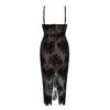 Vintage Mid Bodycon Bandage Long Lace Party Vestido - Image 6